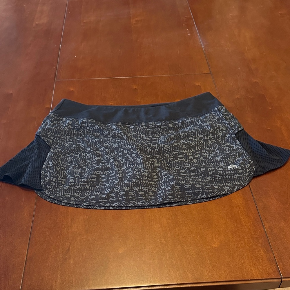 Mountain Hardwear Pacer Women's Black Patterned Skirt Large
